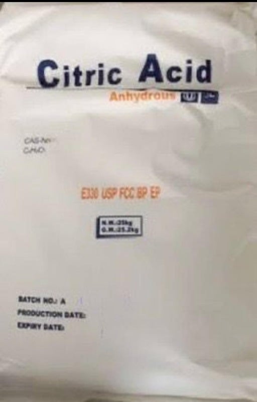 Citric Acid Anhydrous Acidulant food grade wholesale Pakistan